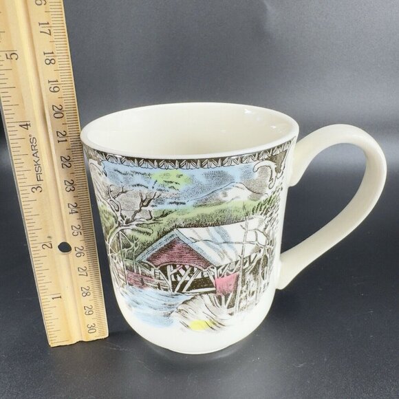 Johnson Bros The Friendly Village Coffee Mug Cup Ceramic England 9once Single - Picture 3 of 13